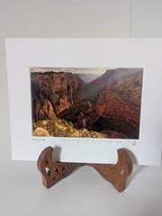 West Gallery Authentic Photograph of Observation Point, 7×4 Signed by David West