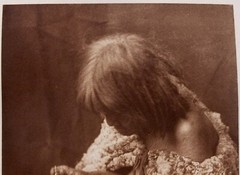 Edward S. Curtis 1907 «Mohave Potter» Print From Original Photograph Negative
