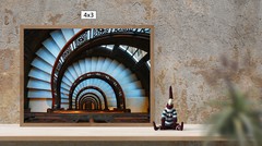 Famous Rockery Spiral Staircase, High Resolution Image, Many Formats, TV Art