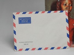 Sudan Expedition Envelope 1964/65 & Nuba Postcard -from Leni Riefenstahl Estate