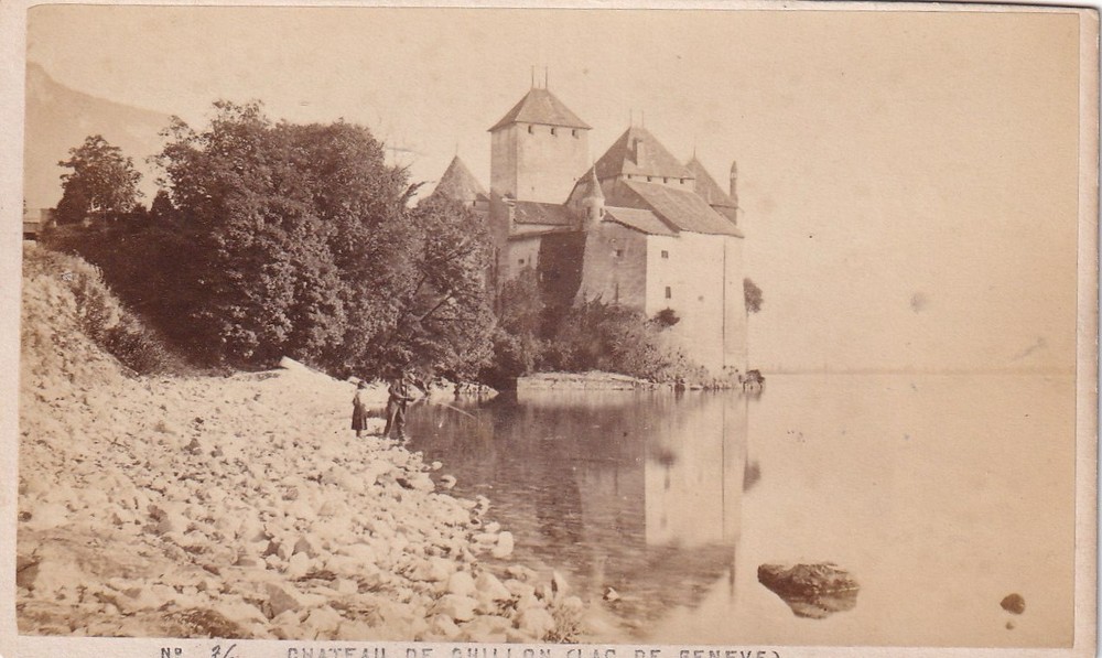 CDV – Switzerland Chillon Castle – 1890s