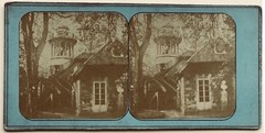 Chevalier & Champeaux Photographers In Belleville Stereo Vintage Album Circa 1858