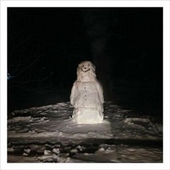 ALEC SOTH ‘Minneapolis, MN (Snowman at Night)’ SIGNED Ltd. Ed. Photo 6″ x 6″ NEW