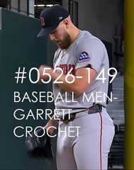 MALE PORTRAIT #0526-149- athletes series -baseball men-crochet -free ship/usa