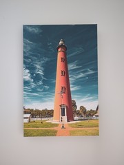 Ponce Inlet Lighthouse Canvas Photograph