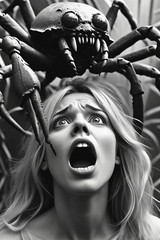 24 ~ 4X6 Glossy HORROR Fine Art ‘ Spider Crab ‘ Photo FANTASY Set ! 3413728