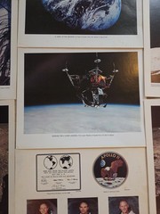 Collectible NASA 2 Prints Of Apollo8, 9, 10, 11 Moon 11” X 14”, 19 Total Prints