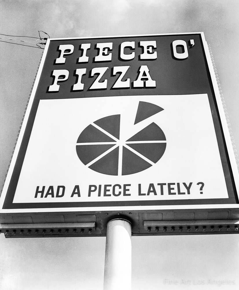 Doug Davis Photo, «Piece O’Pizza» Los Angeles, 1969