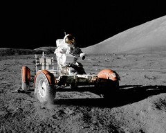 NASA Apollo 17 Lunar Roving Vehicle 8″x10″ Photograph Print 8×10