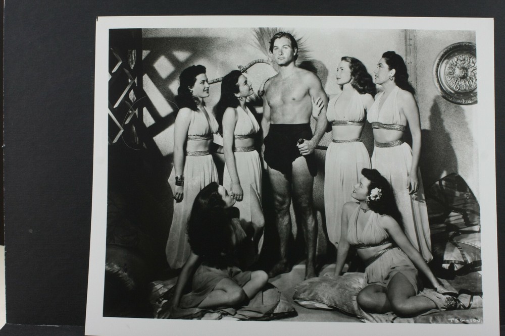 Johnny Weissmuller Tarzan Beefcake – 8×10″ Photo Print – Vintage L1140K