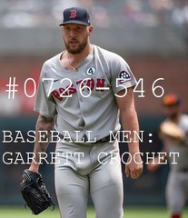 MALE PORTRAIT #0726-546- athletes -baseball men- crochet – free shipping/usa