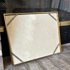 Vintage Framed Abstract Water Art Photography Print w/Gold Frame 11.5″ by 15.5″