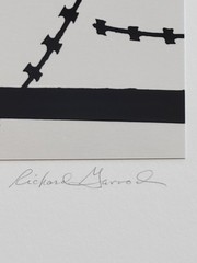 Richard Garrod, black and white photography, Window and Wire, Fort Ord, 1973