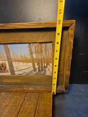 Don Schimmel Signed & Numbered Photography Cowboy «Aspen Meadow,Springtime.»