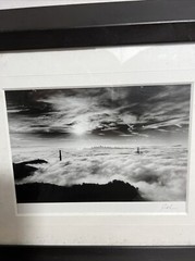 Jesse Kalisher San Francisco Sunrise Black Framed Art Print Signature Series