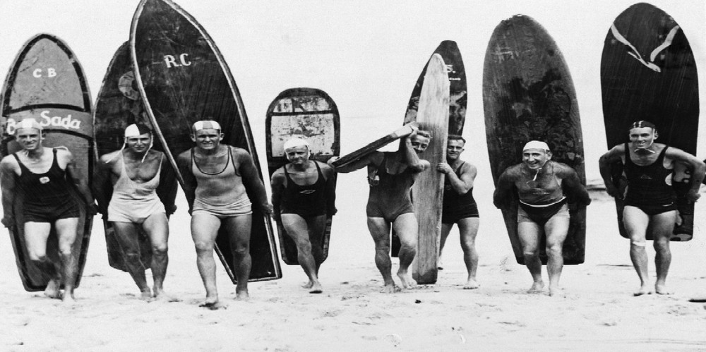 surfing Surf Vintage Print Poster For Glass Frames photo beach art