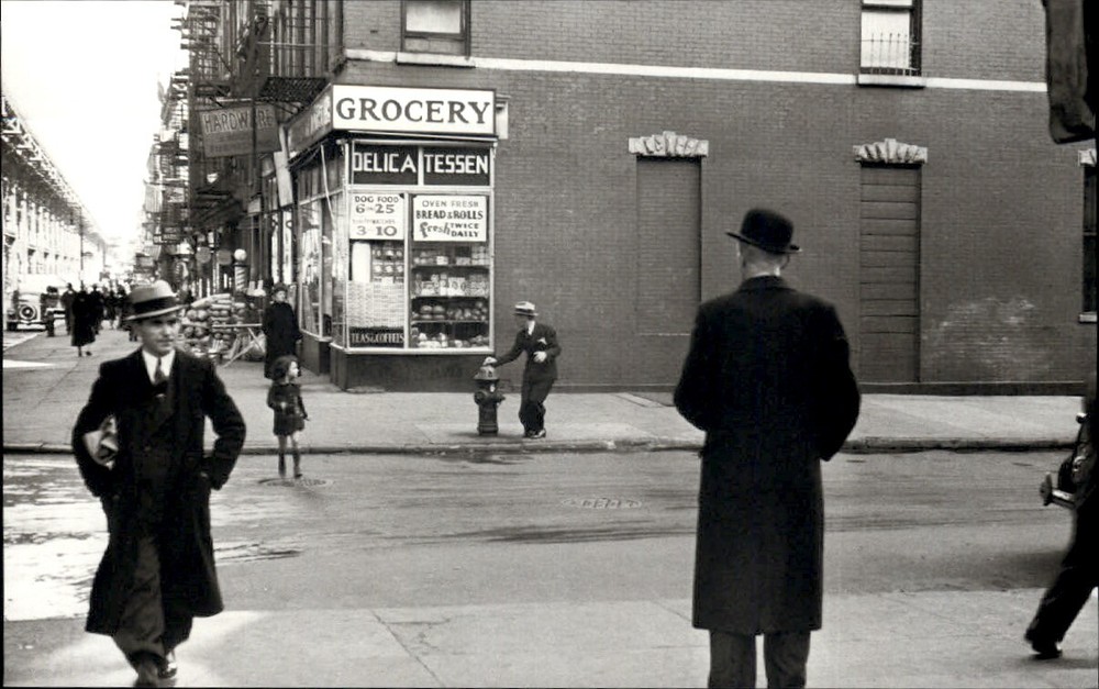 1940 1980s Original Helen Levitt New York City Street Deli Dapper Men Art Photo