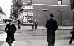 1940 1980s Original Helen Levitt New York City Street Deli Dapper Men Art Photo