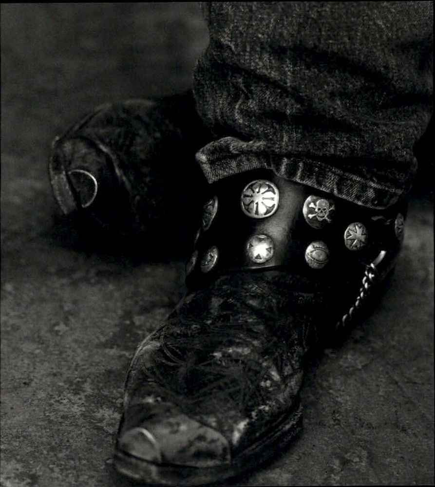 1996 Herb Ritts Bruce Springsteen Cowboy Boot Detail Art Photo Engraving 11