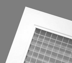 10″ x 12″ or 12″ x 10″ Cube Core Eggcrate Return Air Grille – Aluminum Rust P…