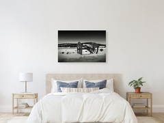 Cannon Winter Snow Photography Gettysburg Civil War Pennsylvania Art Print