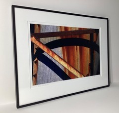 Fine Art Photograph Line and Shadow Silo Study Signed & Framed Limited Edition