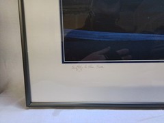 «Softly to the Sea» – Framed Landscape Photograph by Gary Carlson