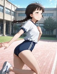 No nudity/ AI Girl /aiart/ Gym Uniform BURUMA girls (500images digital download)