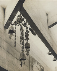 Old Photo Black & White Chimes 8×10 Mid-Century VTG NEW MCM Original Art