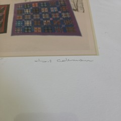Bill Coleman Amish No. 133B Signed by artist, numbered Framed Color Photograph