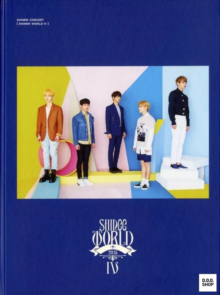 SHINee World 2015 IV Official Kpop Group Photo Book Korea Edition