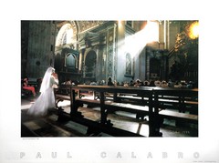 Marriage Of Light by Paul Calabro Vintage Original 1985 Photo Lithograph Signed