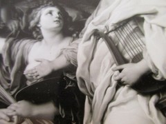Italian Art Pompeo Batoni Master Allegory of the Arts 1740 b/w photo Reubenesque
