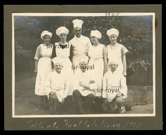 Chef Apprentices Chefs 1925 – Craft Profession Catering 1920s – Photo 12x10cm