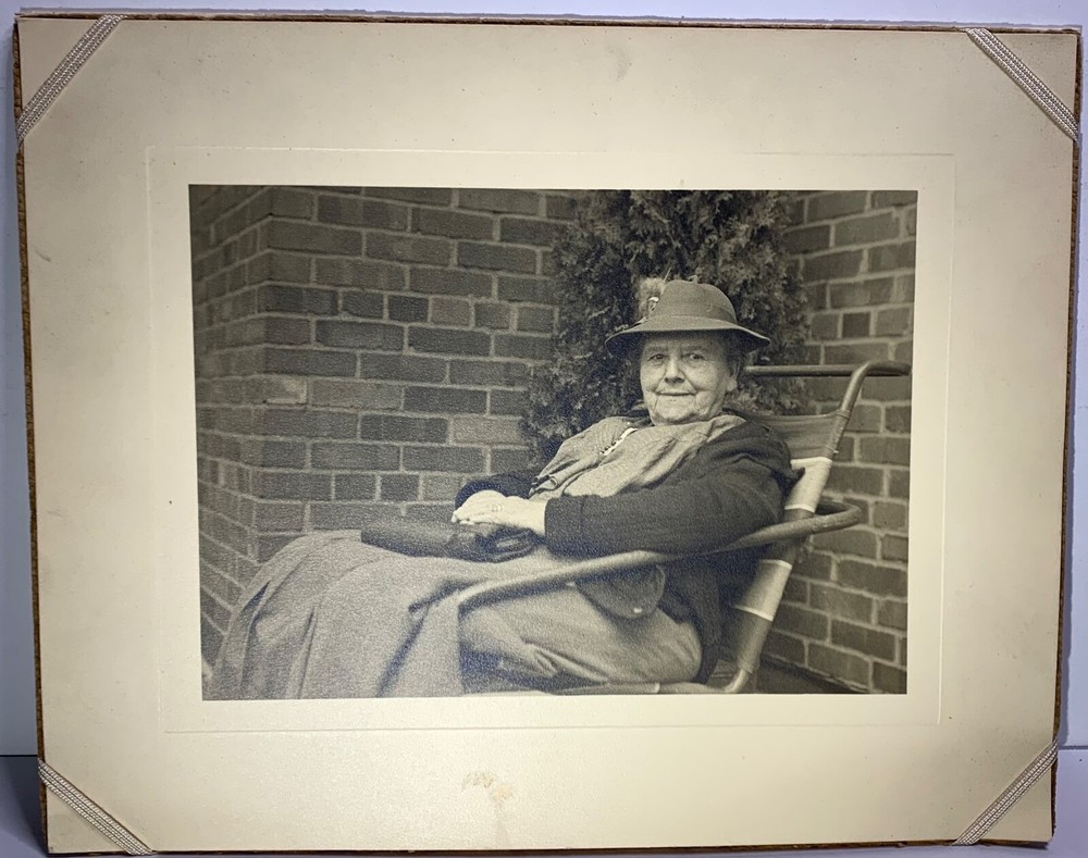 Portrait Of Senior Woman. Unknown.