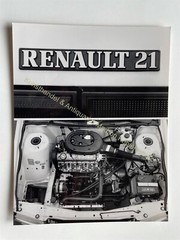 orig. Large press photo sales photo car Renault 21 GTS 21×16.5 cm