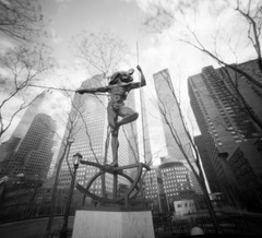The Spear Warrior Pinhole B&W Photo Giclée Fine Art Print