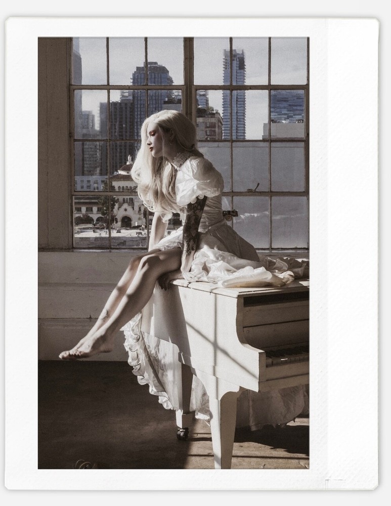 Art model Bradley Instax Wide Instant Film Print