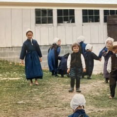 Bill Coleman Signed Amish No 590 AP Artist Proof ORIG Photograph Children Barn
