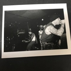 Agnostic Front Roger Miret Art Photograph Silver Gelatin Print Janine Gordon B/W