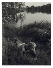 1990 Bruce Weber Nude Male Model Snake In The Grass Art Photo Gravure
