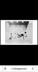 Art Shay «Racquetball» – Inscribed By The Photographer; Vintage, shot circa 1980