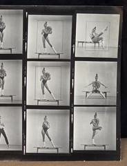 NEWLY FOUND! Hendrickson PHOTO Contact Sheet Proof & Negatives DANCER IN BIKINI