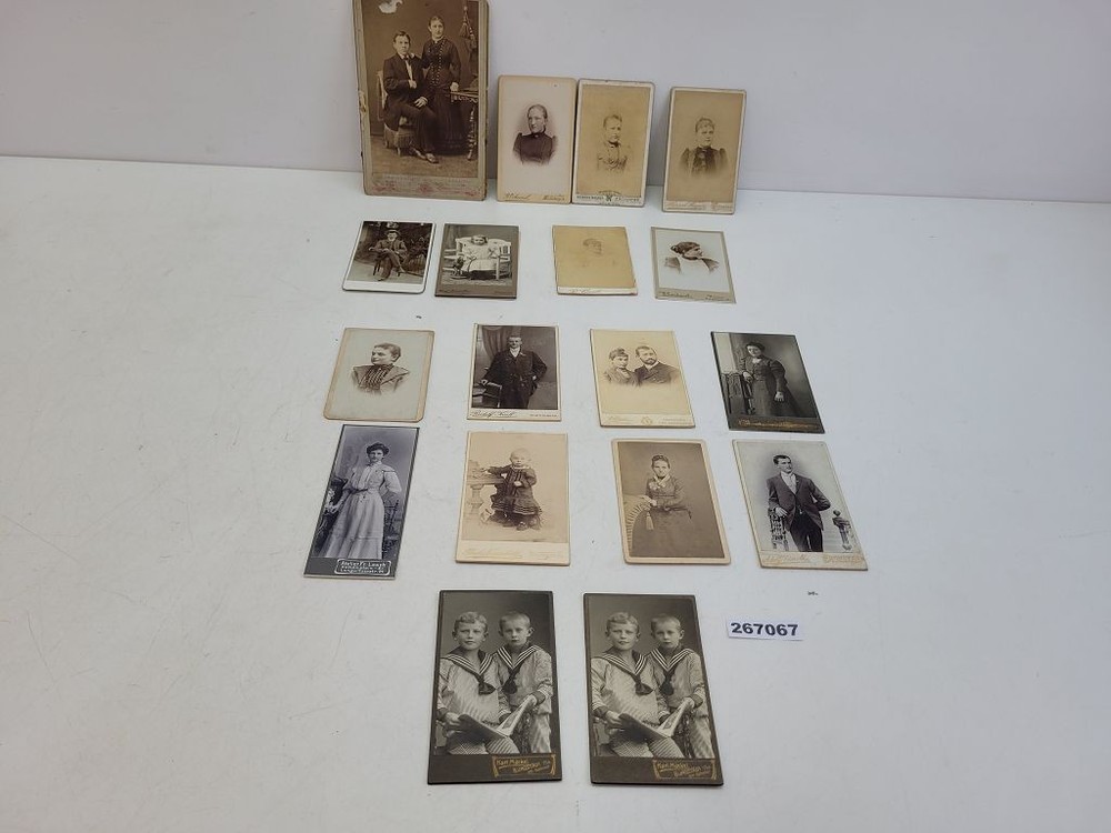 Mixed lot photos photographs around 1900 Karl Meckel Burgstädt Wagner Zschopau #267067