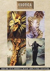 VTG~IMAGE 2000~EXOTICA: THE FANTASY ART OF LEROY ROPER~PROMO SHEET & CARD~XLNT