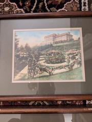 Antique PHOTOGRAPH, HARRIS PICTURE Ashville NC Grove Park Inn Blue Ridge Parkway