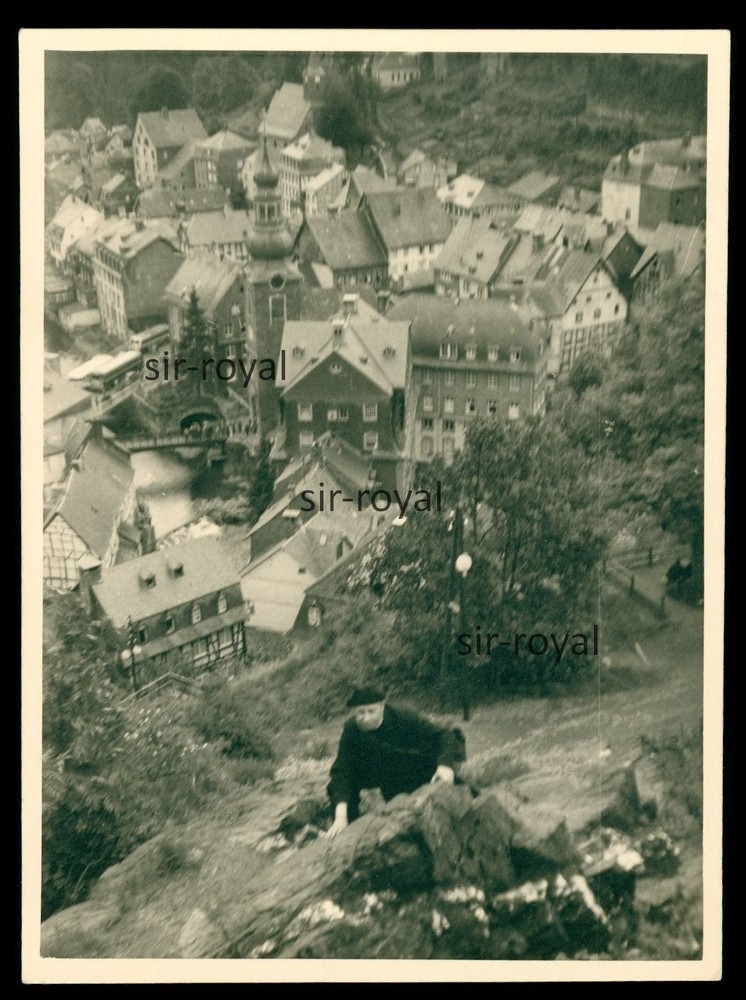 Monschau 1950s – Houses of the City – Photo 9x12cm