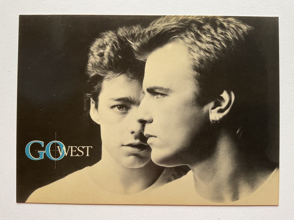 Art Card, Band Go West, Boys, Men, Music