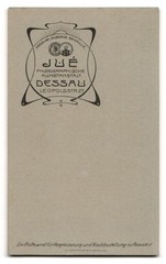 Photograph L. K. Jué, Dessau, Leopoldstr. 27, Young Lady In White Clothes