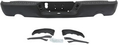 Black Rear Step Bumper Steel for 2009-2018 Dodge Ram 1500, 2019 RAM 1500 CLASSIC